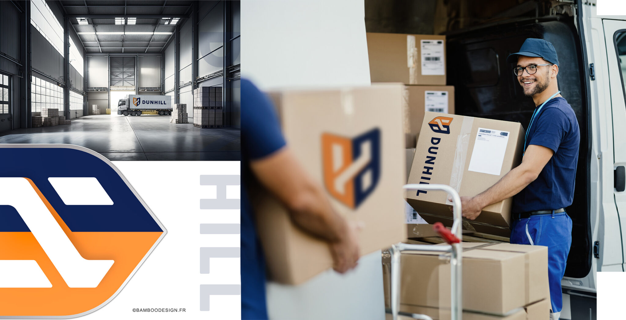 Branding │ Dunhill Global Logistique